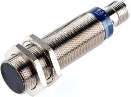 Actual product image TE Sensors Inductive Sensor, M18, 5mm, PNP NO, M12 (Switch)