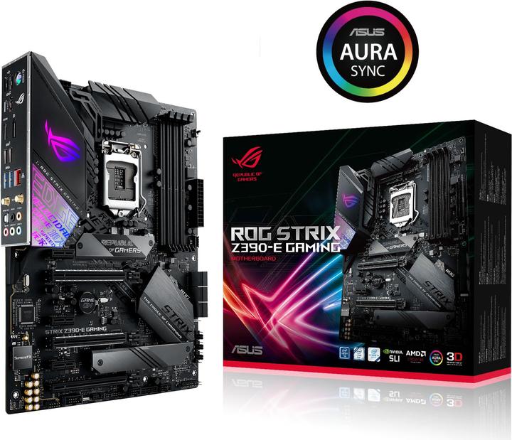 Produktbild ASUS ROG Strix Z390-E Gaming (LGA 1151, Intel Z390, ATX)