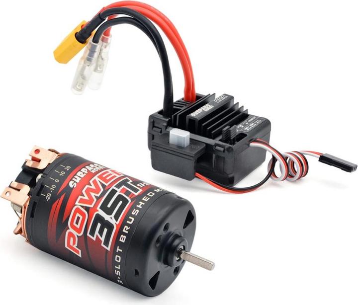 Produktbild Surpass Hobby Combo 1:10 550 Brushed Motor 35T mit ESC 80A