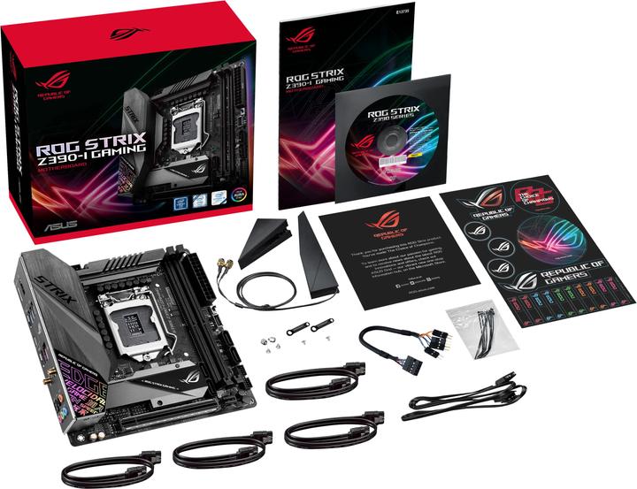Produktbild ASUS ROG Strix Z390-I Gaming (LGA 1151, Intel Z390, Mini-ITX)