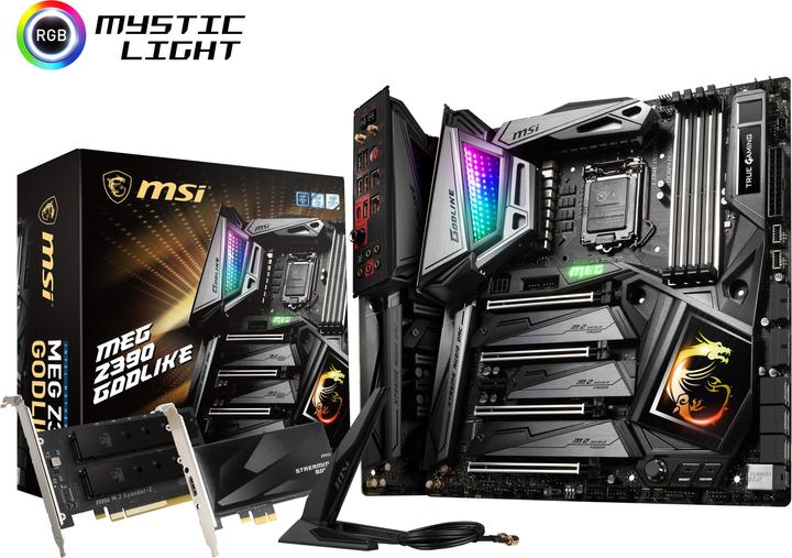 Produktbild MSI MEG Z390 Godlike (LGA 1151, Intel Z390, E-ATX)