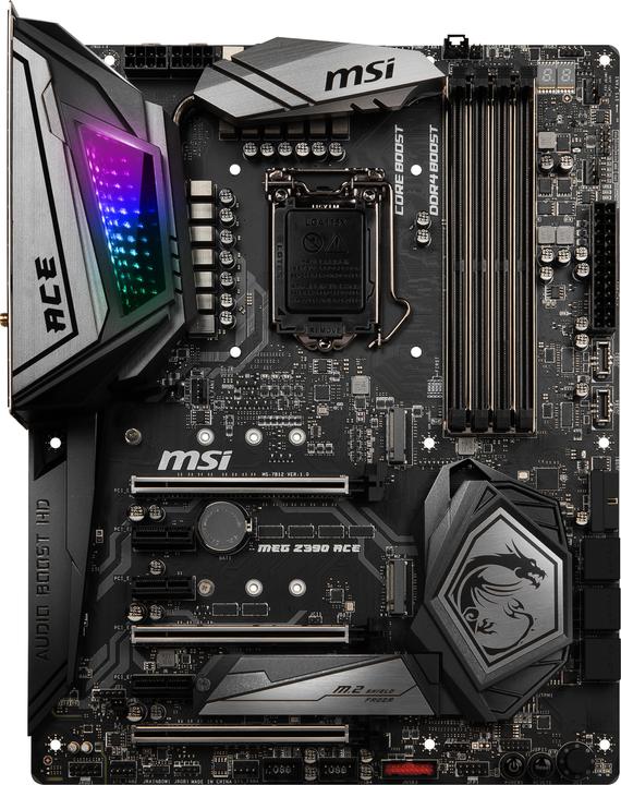 MSI MEG Z390 Ace (LGA 1151, Intel Z390, ATX)