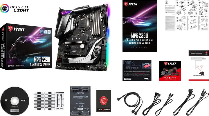 Immagine prodotto MSI MPG Z390 Gaming Pro Carbon (LGA 1151, Intel Z390, ATX)