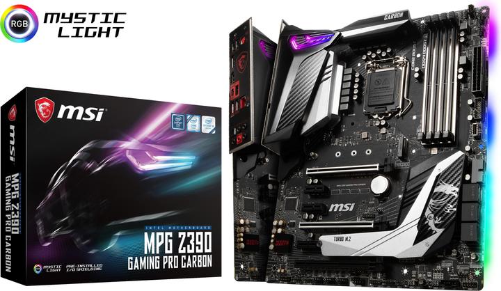 Immagine prodotto MSI MPG Z390 Gaming Pro Carbon (LGA 1151, Intel Z390, ATX)