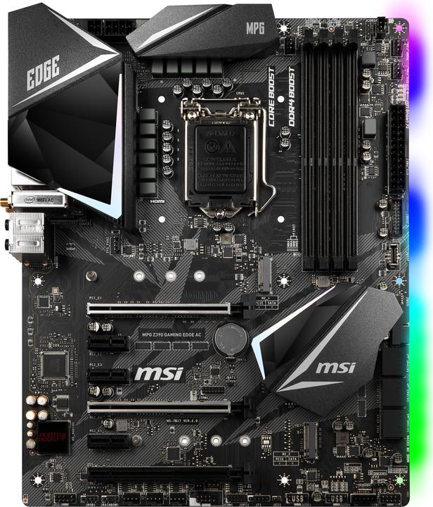 Actual product image MSI MPG Z390 Gaming Edge AC (LGA 1151, Intel Z390, ATX)