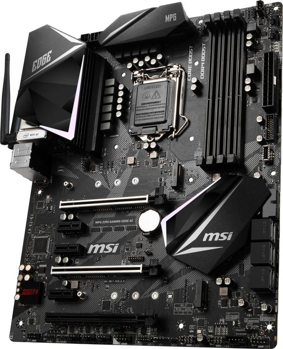 Actual product image MSI MPG Z390 Gaming Edge AC (LGA 1151, Intel Z390, ATX)