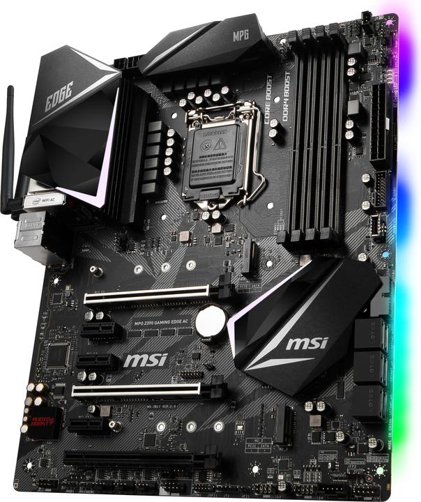 Actual product image MSI MPG Z390 Gaming Edge AC (LGA 1151, Intel Z390, ATX)