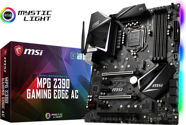 Actual product image MSI MPG Z390 Gaming Edge AC (LGA 1151, Intel Z390, ATX)