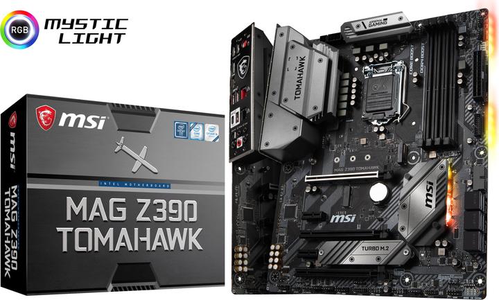 Produktbild MSI MAG Z390 Tomahawk (LGA 1151, Intel Z390, ATX)