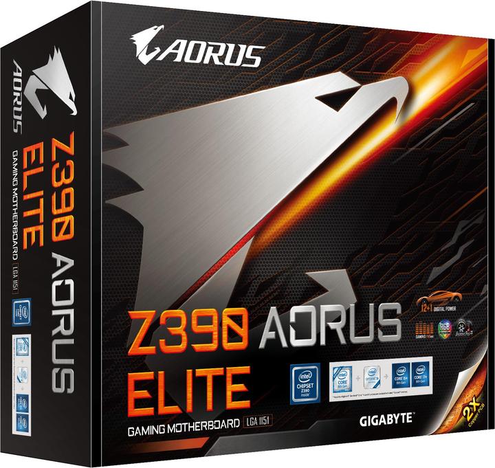 Produktbild Gigabyte Z390 Aorus Elite (LGA 1151, Intel Z390, ATX)