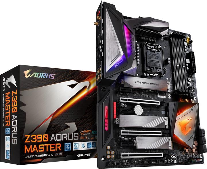 Immagine prodotto Gigabyte Z390 Aorus Master (LGA 1151, Intel Z390, ATX)