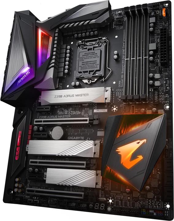 Immagine prodotto Gigabyte Z390 Aorus Master (LGA 1151, Intel Z390, ATX)
