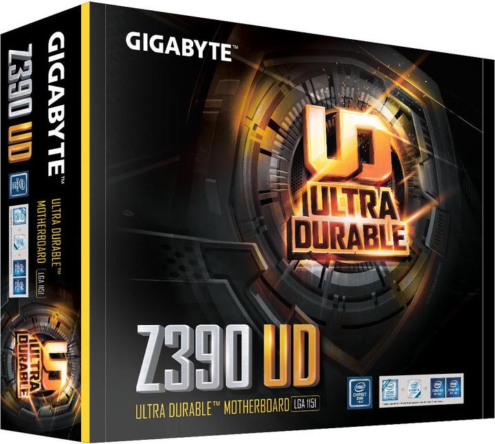 Produktbild Gigabyte Z390 UD (LGA 1151, Intel Z390, ATX)