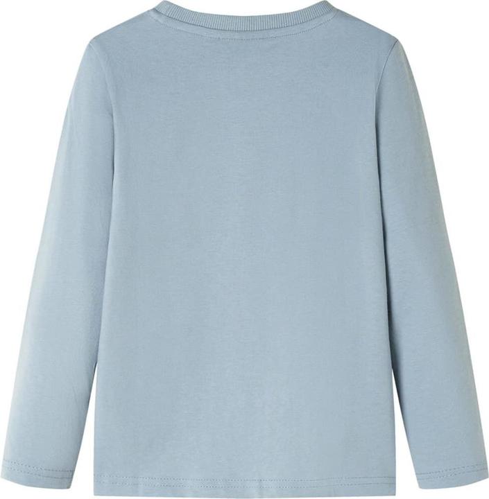 Produktbild VidaXL Kinder-Langarmshirt Hellblau 116,Material: 100 (116)