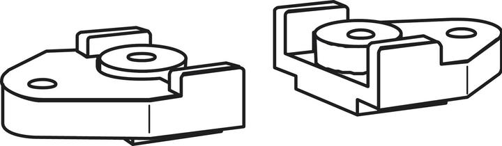 Actual product image Dormakaba Fastening element for slide rail G 96 N20 (Indoor)