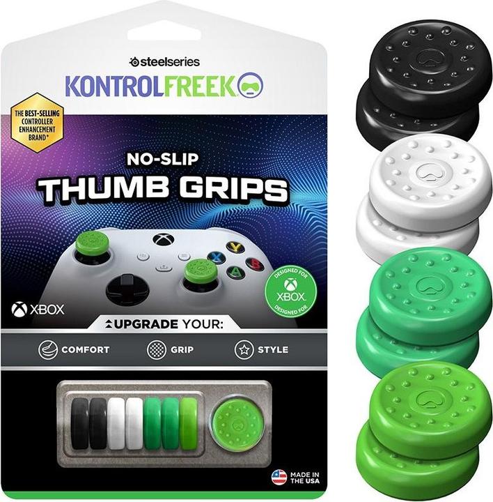 Actual product image SteelSeries No-Slip Thumbgrip 8-pack - XBX (Xbox 360, Xbox Series S, Xbox Series X, Xbox One S)