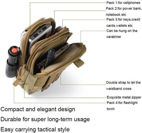 Produktbild MU Classic Universeller Outdoor Handy Rucksack