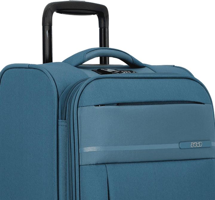 Immagine prodotto Jump Monthélys 4 Rollen Kabinentrolley 55 cm mit Dehnfalte (32 l, Bagaglio a mano (fino a 50 litri))