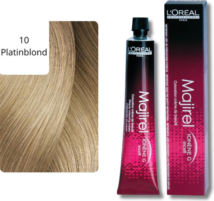 Actual product image L'Oréal Professionnel Majirel (10 platinum blonde)