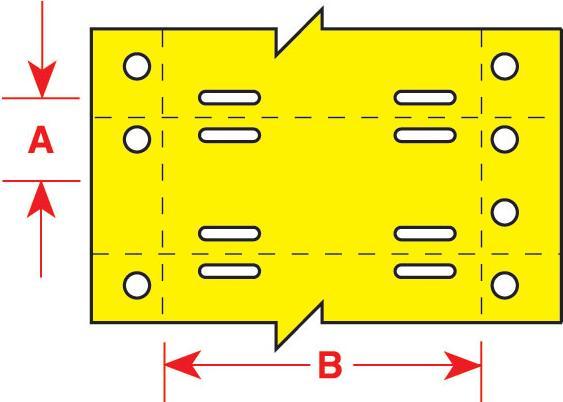 Immagine prodotto Brady B-508, BT-508-WT-2050, targhetta Nomex®, bianca, opaca, 50,80 x 12,70 mm, senza adesivo (2500 E.)