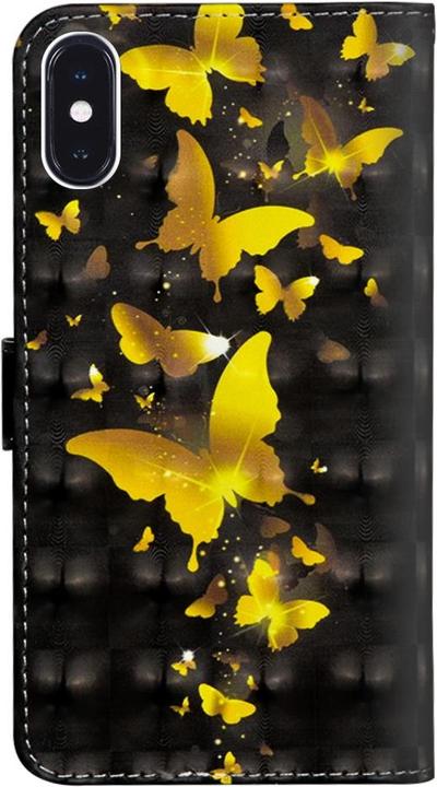 Actual product image Cover-Discount Glitter effect leather mobile phone case (Apple iPhone X, Apple iPhone XS)