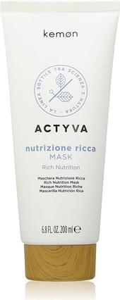 Produktbild Kemon Actyva Nutrizione Ricca Mask Intensive nährende Haarmaske 200ml (200 ml)