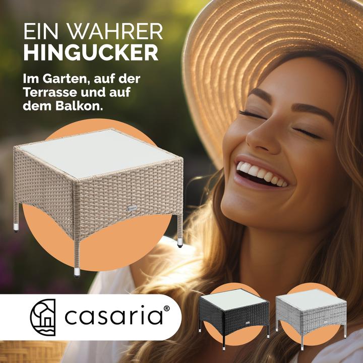 Immagine prodotto Casaria Tavolo per Giardino in Rattan