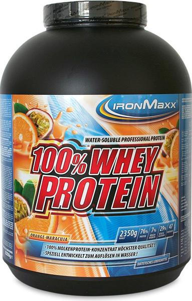 Actual product image IronMaxx 100% Whey Protein (Dark Ecuador Chocolate, 1 pcs., 2350 g)