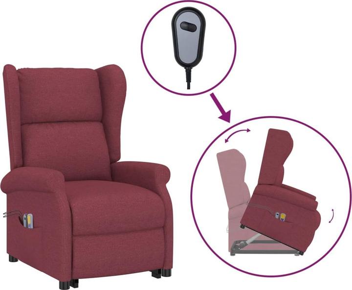 VidaXL Elektrischer Massagestuhl