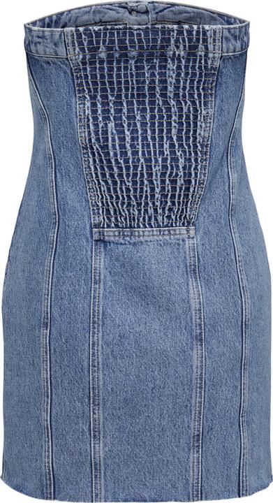 Produktbild Only Eng anliegend Trägerlos Kurzes Kleid Jeanskleid (XL)