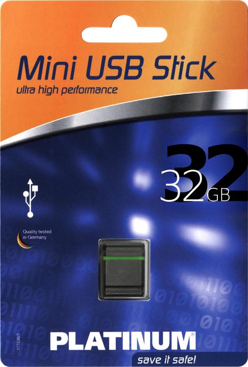 Produktbild BestMedia Platinum HighSpeed Mini (32 GB, USB-A)