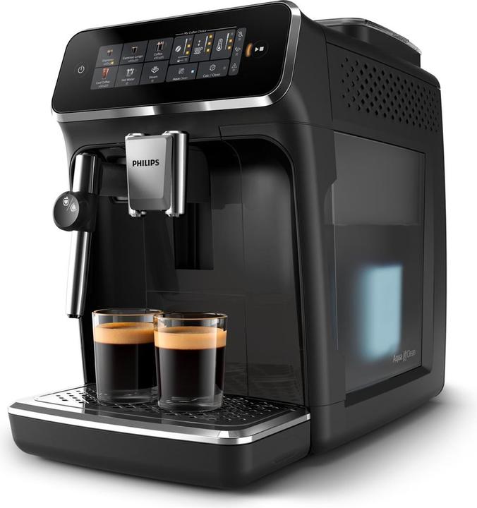 Philips Built-in milk frother Fully Automatic Black 1500 W Espresso Coffee Maker EP3321/40...
