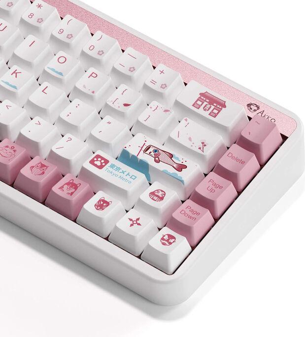 Image du produit Akko JIN 01 Tokyo Gaming Keyboard - 65%, Rosewood switches, ANSI (Filaire)