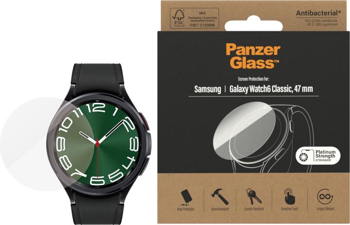 Produktbild PanzerGlass Screen Protection (Galaxy Watch6 Classic (47 mm))