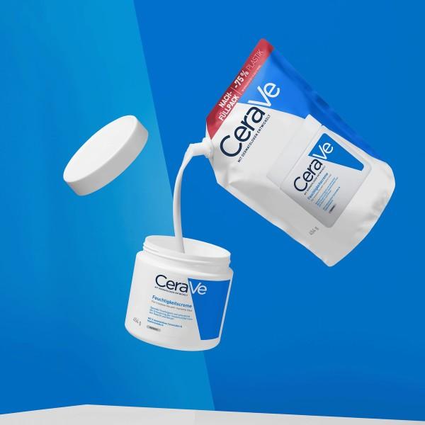Produktbild CeraVe Moist Cream Refill englisch französisch (Körpermilch, 473 ml)