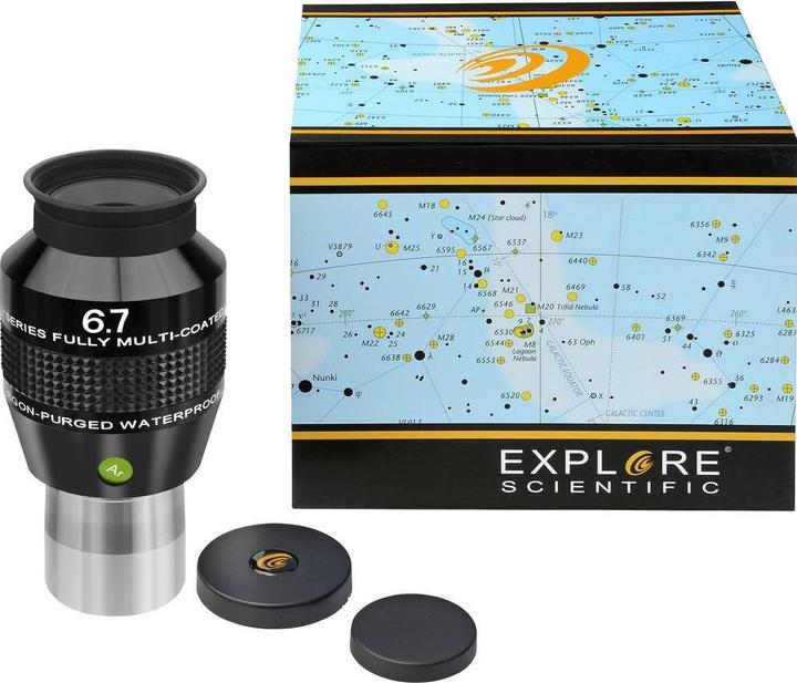 Produktbild No Name Explore Scientific 82° Okular. 6 7 mm 1 25" (6.7 mm)