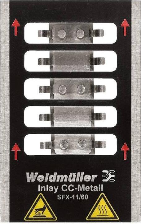 Weidmüller Inlay for PrintJet INLAY SFX-M 11/60 (Accessories)