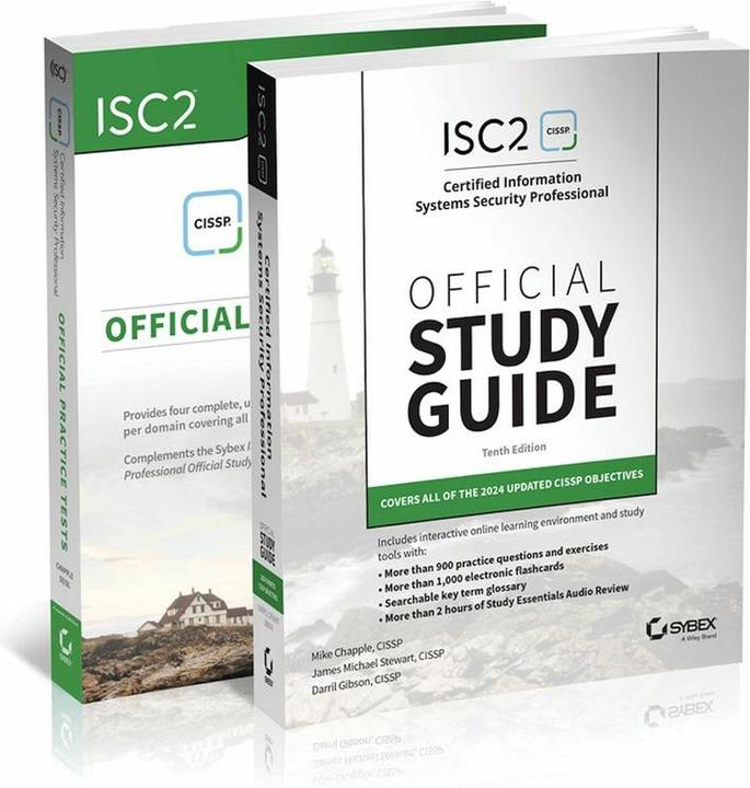 Produktbild ISC2 CISSP Certified Information Systems Security Professional Official Study Guide & Practice (Englisch, Mike Chapple, 2024)