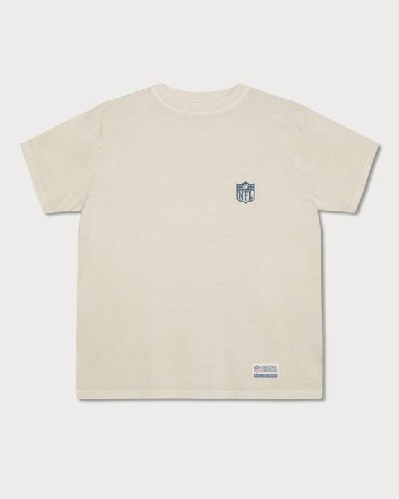 Lobster & Lemonade NFL Shield 89 Band T-Shirt cream M (M)