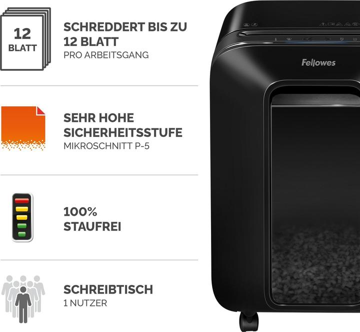Produktbild Fellowes Powershred LX201 (Microschnitt)