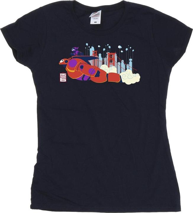 Disney Big Hero 6 Baymax Hiro Bridge TShirt (M)