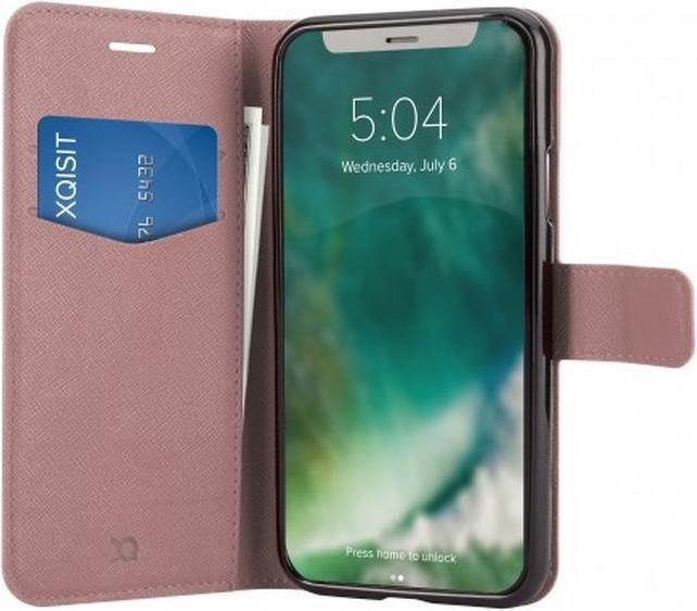 Image du produit Xqisit Portefeuille Viscan rose (Apple iPhone XS Max)