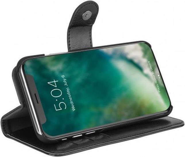 Produktbild Xqisit Wallet Eman Case schwarz (Apple iPhone XS Max)