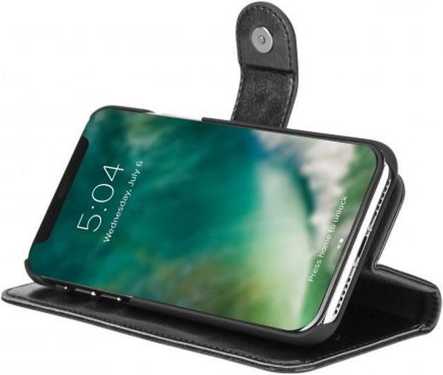 Produktbild Xqisit Wallet Eman Case schwarz (Apple iPhone XS Max)