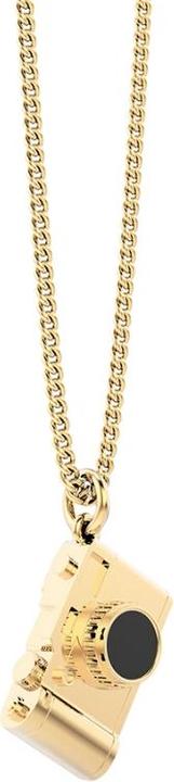 MTM Camera Necklace (Messing, 18k Gold, 43 cm)