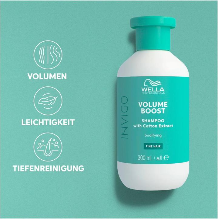 Actual product image Wella Volume Boost (1000 ml, Liquid shampoo)