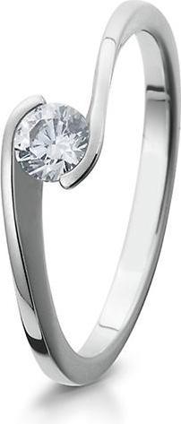 Breuning RING - BRILL. 0,30 Ct. H/si (48, 585/14 K Gold)