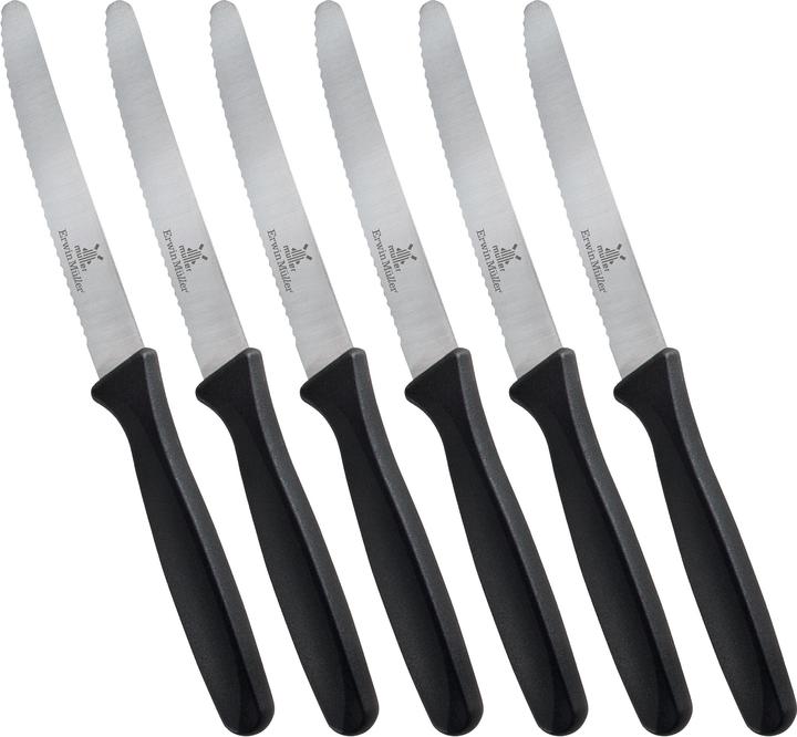 Produktbild Erwin Müller Gemüsemesser 6er-Pack (6 Stück, Messer)