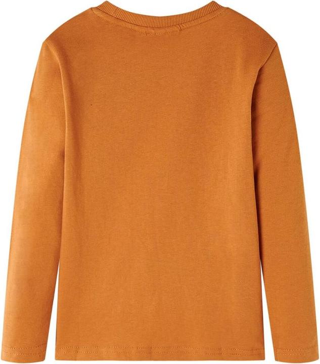 Immagine prodotto VidaXL Camicia da bambino a maniche lunghe ocra scuro 92,Materiale: 100 (92)