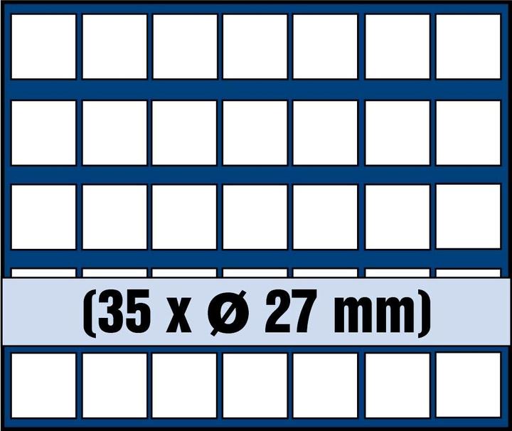 Immagine prodotto Safe Vassoio per 35 monete fino a 27 mm di Ø